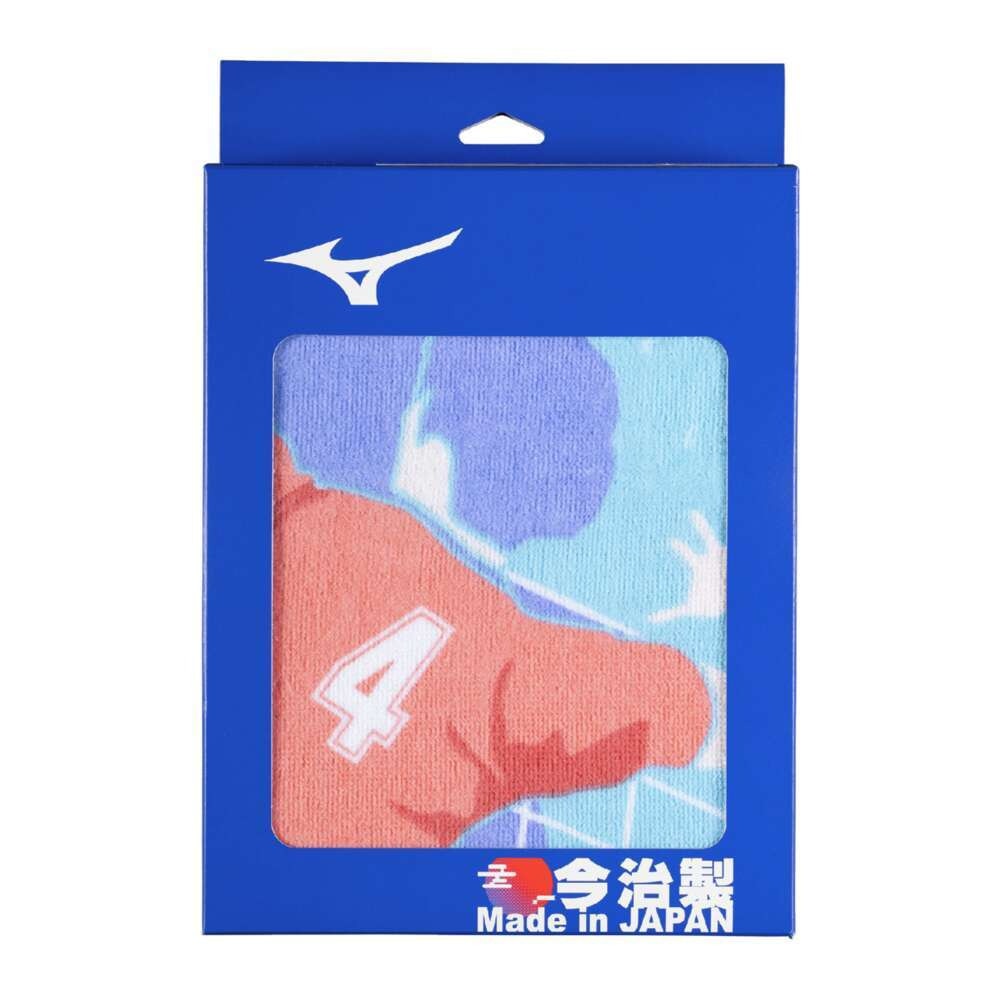 ミズノ（MIZUNO）（メンズ、レディース、キッズ）【新商品】今治製タオル バレーデザイン フェイスタオル 箱入り 32JYC12300