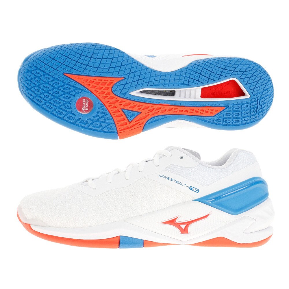 市場 ハンドボールシューズ hummel ヒュンメル V グランドシューター ホワイト×サックス