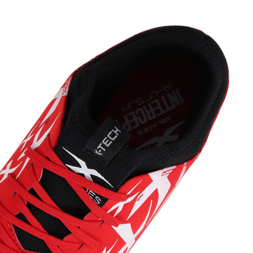 エックスブレイズ（XBLADES）（メンズ）ラグビースパイク インターセプト ラッシュ INR-F20-M-RED ラグビーシューズ★★★