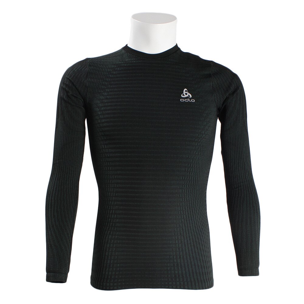  SUW TOP クルーネック 長袖シャツ 187052stormyweather-black オンライン価格