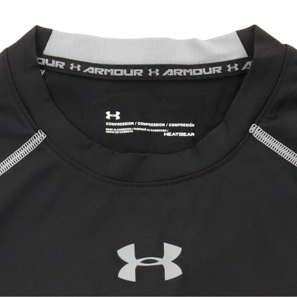 UNDER ARMOUR メンズ ヒートギア ロングスリーブ Sサイズ ブラック 1358549 最安値に挑戦！