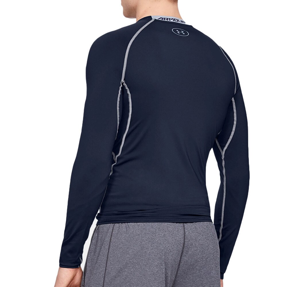 アンダーアーマー（UNDER ARMOUR）（メンズ）ヒートギア(夏向け) ロングスリーブ 1358549 MDN/STL AT オンライン価格 速乾