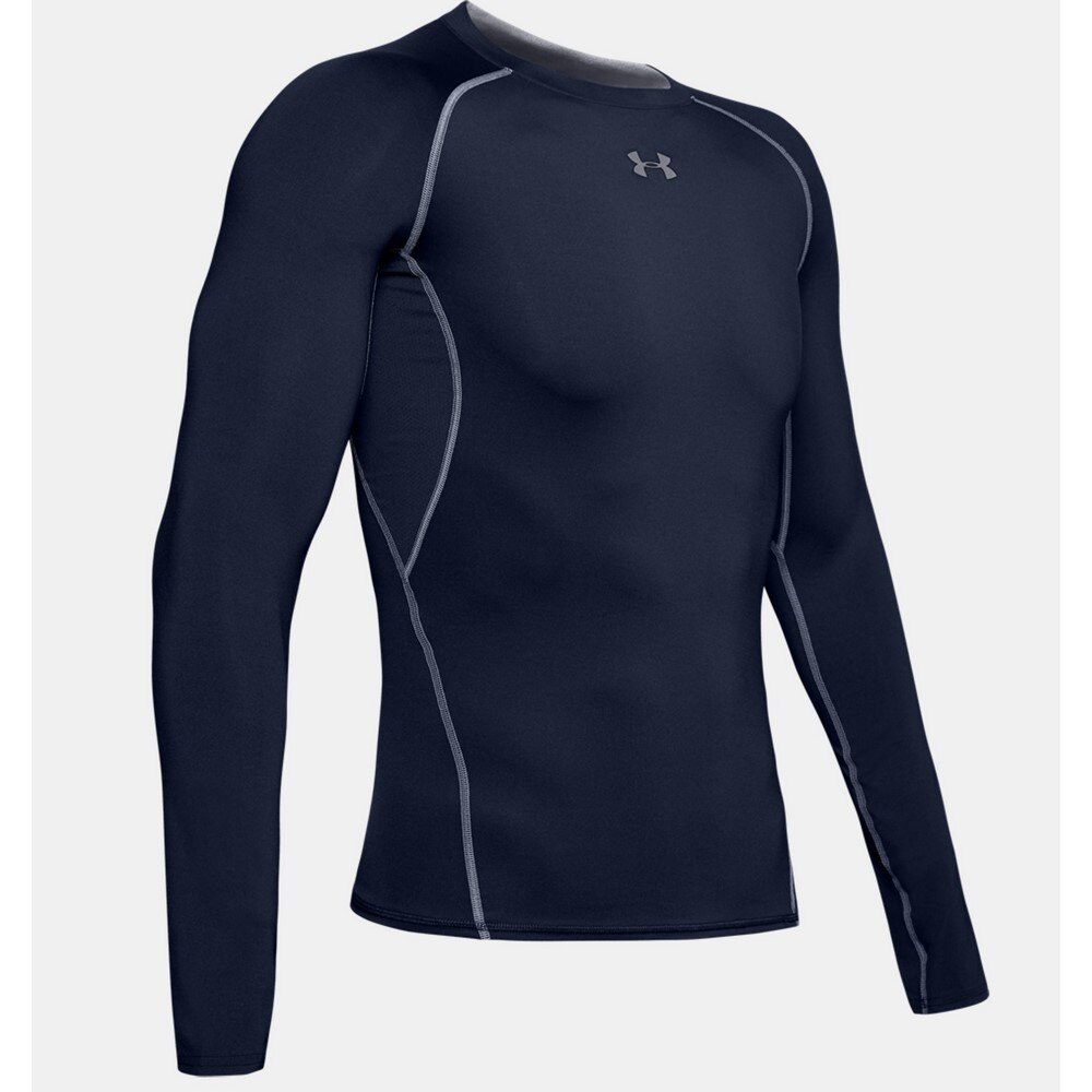 アンダーアーマー（UNDER ARMOUR）（メンズ）ヒートギア(夏向け) ロングスリーブ 1358549 MDN/STL AT オンライン価格 速乾