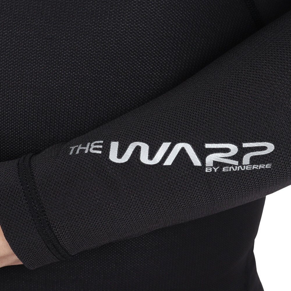 ザ・ワープ・バイ・エネーレ（The Warp By Ennerre）（メンズ）長袖Tシャツ メンズ 接触冷感 クール コンプレッション WB3KJT40 BLK