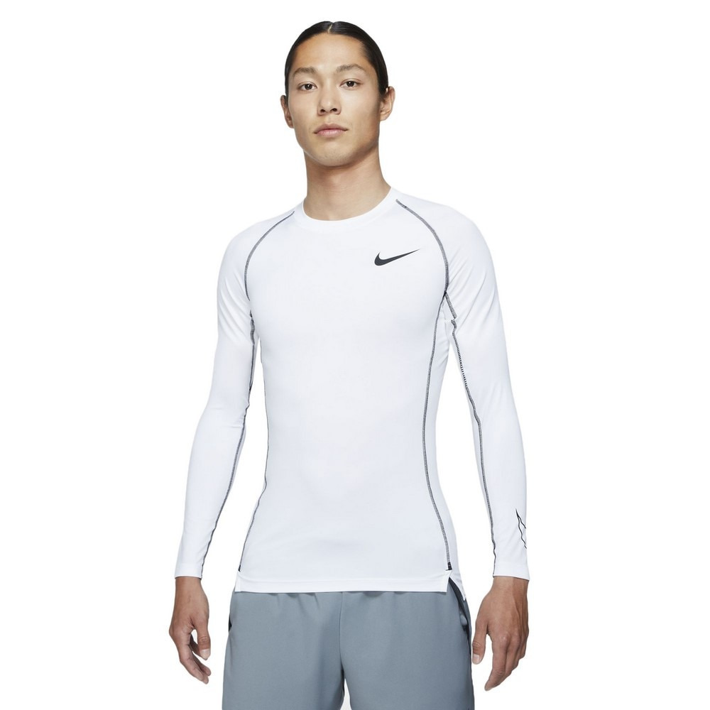 ナイキ（NIKE）（メンズ）Pro ドライフィット タイトフィット 長袖 トップ DD1991-100 速乾
