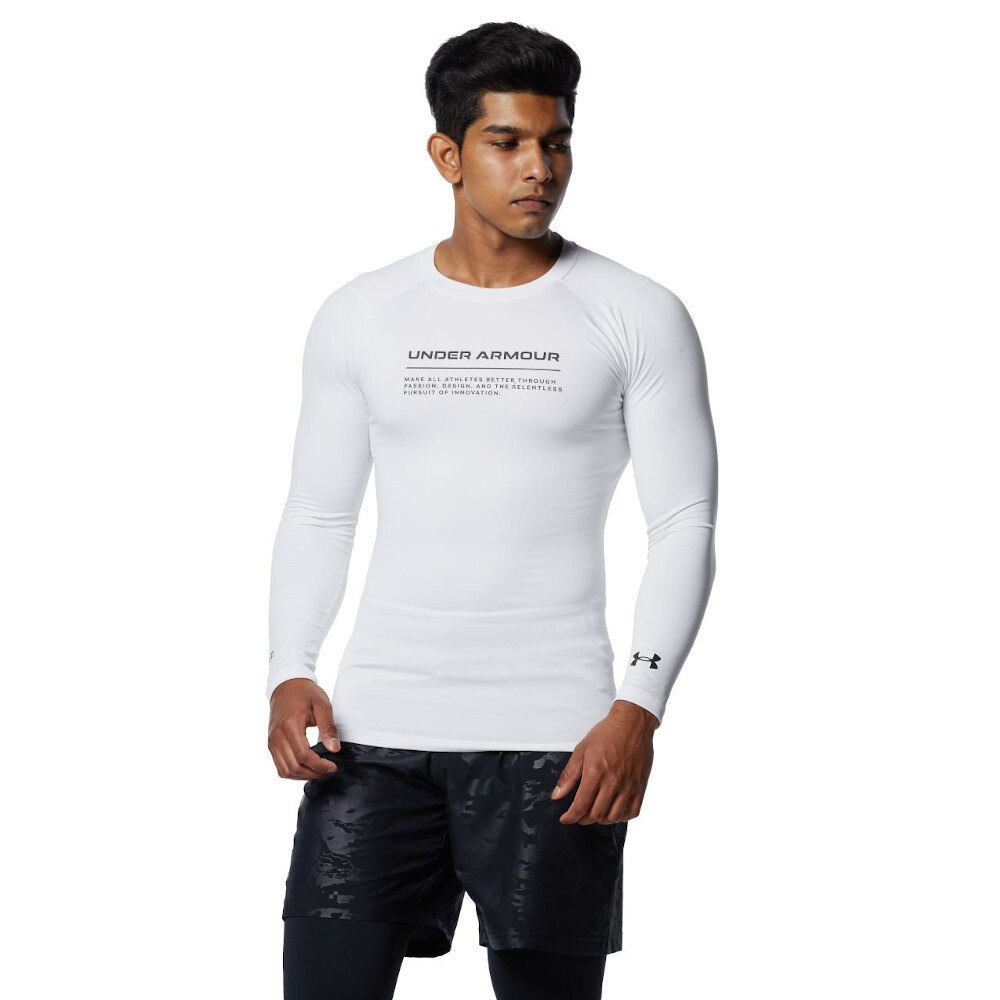 アンダーアーマー(UNDER ARMOUR)(メンズ)コンプレッション コールドギア インフラレッド アーマー クルー 1368958 100