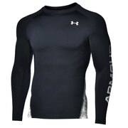 アンダーアーマー（UNDER ARMOUR）（メンズ）着圧 長袖 コンプレッション コールドギアアーマー クルー ノベルティ 1368962 001