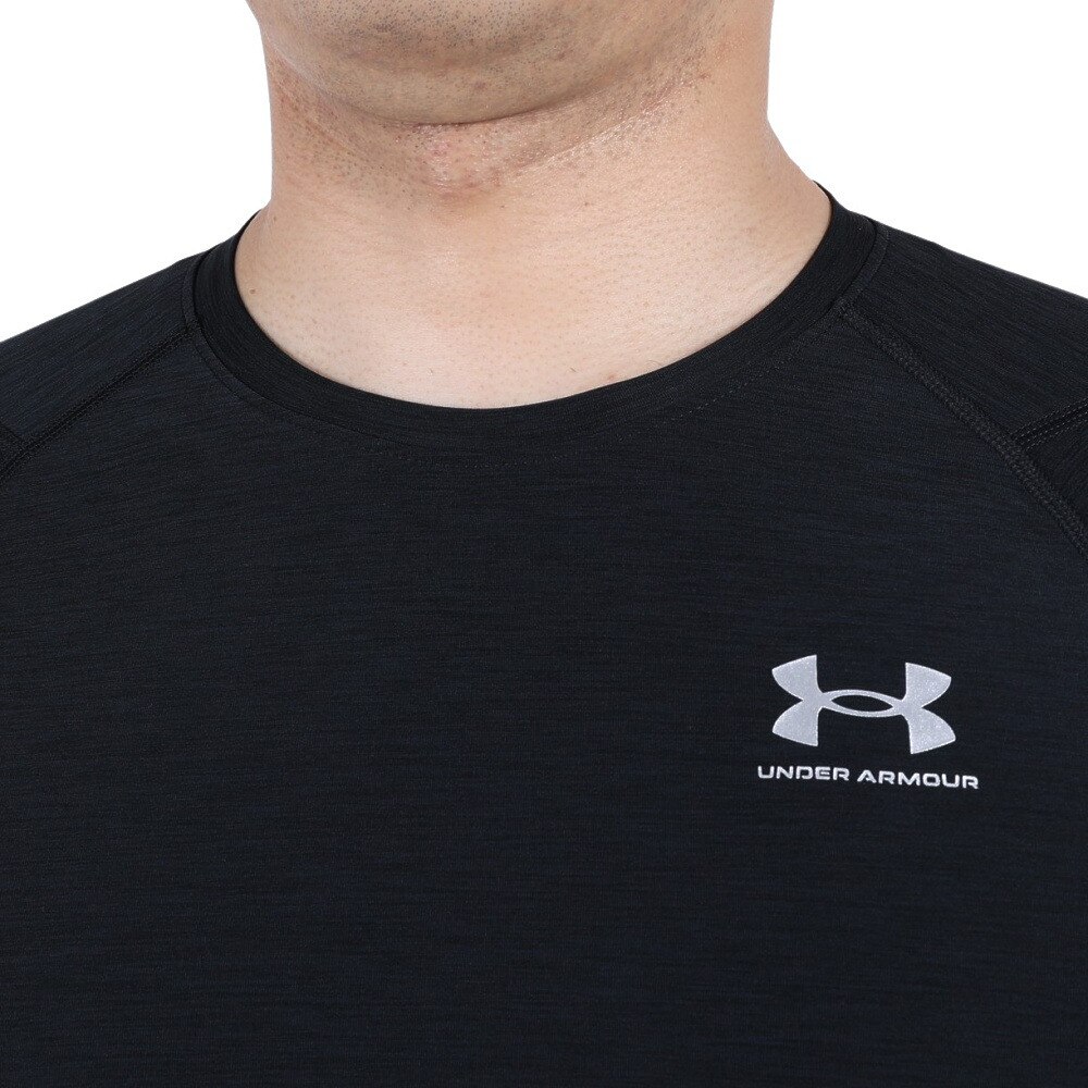 アンダーアーマー（UNDER ARMOUR）（メンズ）ヒートギア(夏向け) ロングスリーブ シャツ ノベルティ 1371897 001★★★