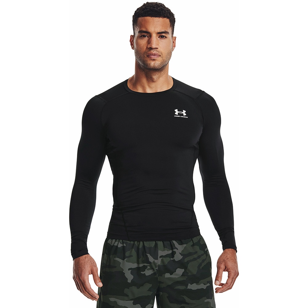 アンダーアーマー（UNDER ARMOUR）（メンズ）着圧 長袖 コンプレッション ヒートギア(夏向け) ロングスリーブ 1361524 001 速乾