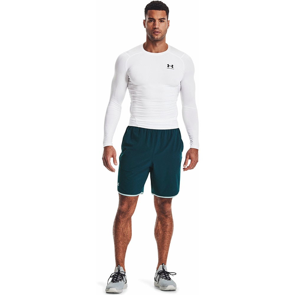 アンダーアーマー（UNDER ARMOUR）（メンズ）着圧 長袖 コンプレッション ヒートギア(夏向け) ロングスリーブ 1361524 100 速乾