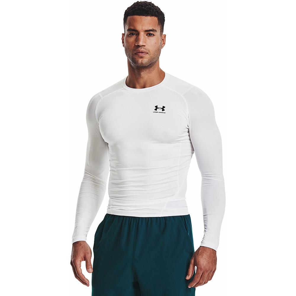 Vernietigen Dezelfde schrijven アンダーアーマー（UNDER ARMOUR）（メンズ）着圧 長袖 コンプレッション ヒートギア(夏向け) ロングスリーブ 1361524 100 速乾  | スポーツ用品はスーパースポーツゼビオ