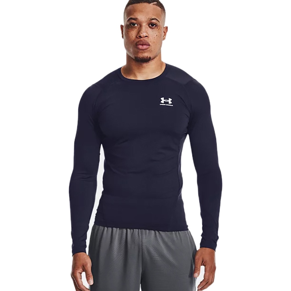 アンダーアーマー（UNDER ARMOUR）（メンズ）着圧 長袖 コンプレッション ヒートギア(夏向け) ロングスリーブ 1361524 410 速乾