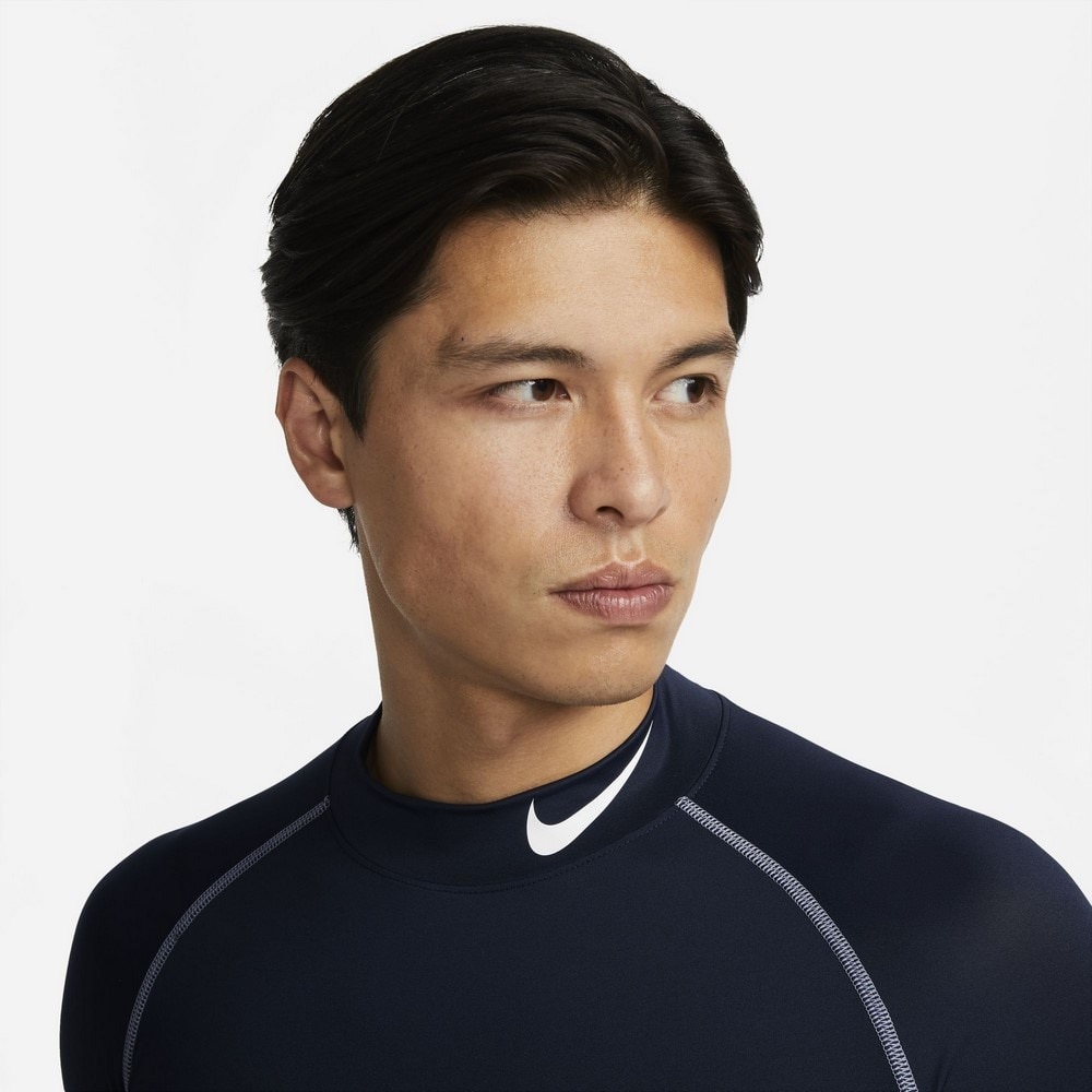 ナイキ（NIKE）（メンズ）ナイキ プロ ドライフィット モックネック 長袖トップ DD1987-451 速乾