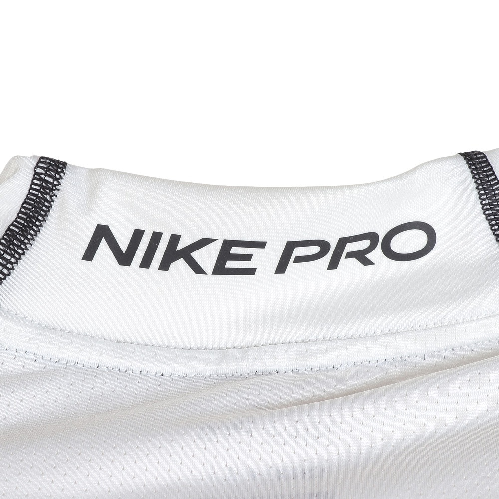 ナイキ（NIKE）（メンズ）ナイキ プロ ドライフィット モック タイト 長袖 トップ DD1987-100 ホワイト 速乾