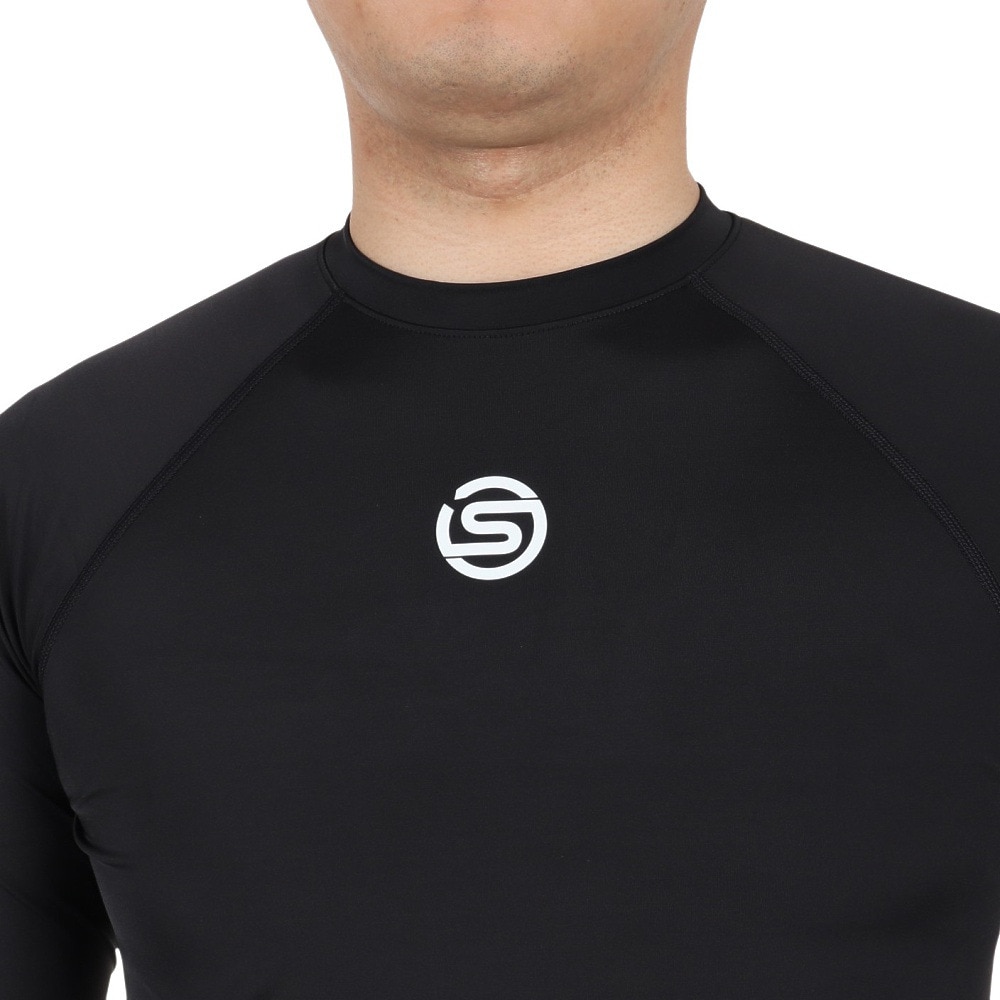 スキンズ（SKINS）（メンズ）長袖Tシャツ 着圧 コンプレッションウエア SERIES-1 181-20110-019