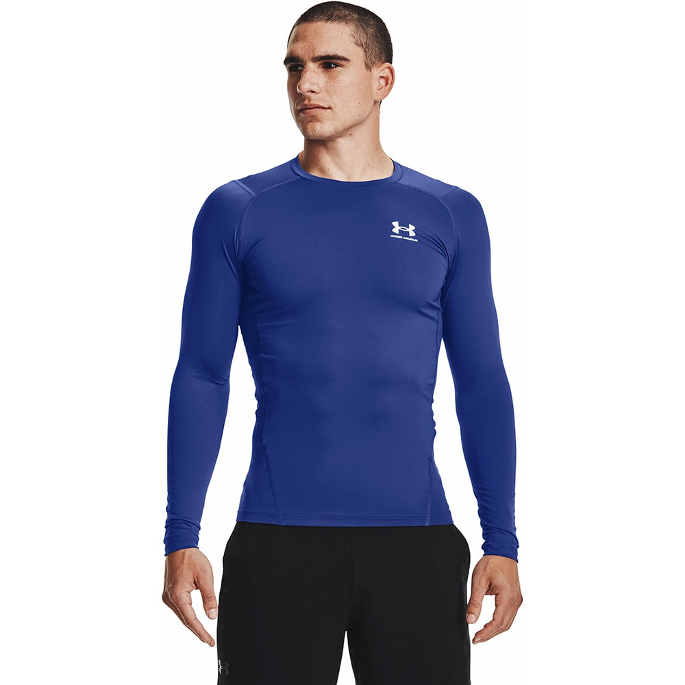 アンダーアーマー（UNDER ARMOUR）（メンズ）ヒートギア(夏向け) ロングスリーブ シャツ 1361524 400 速乾