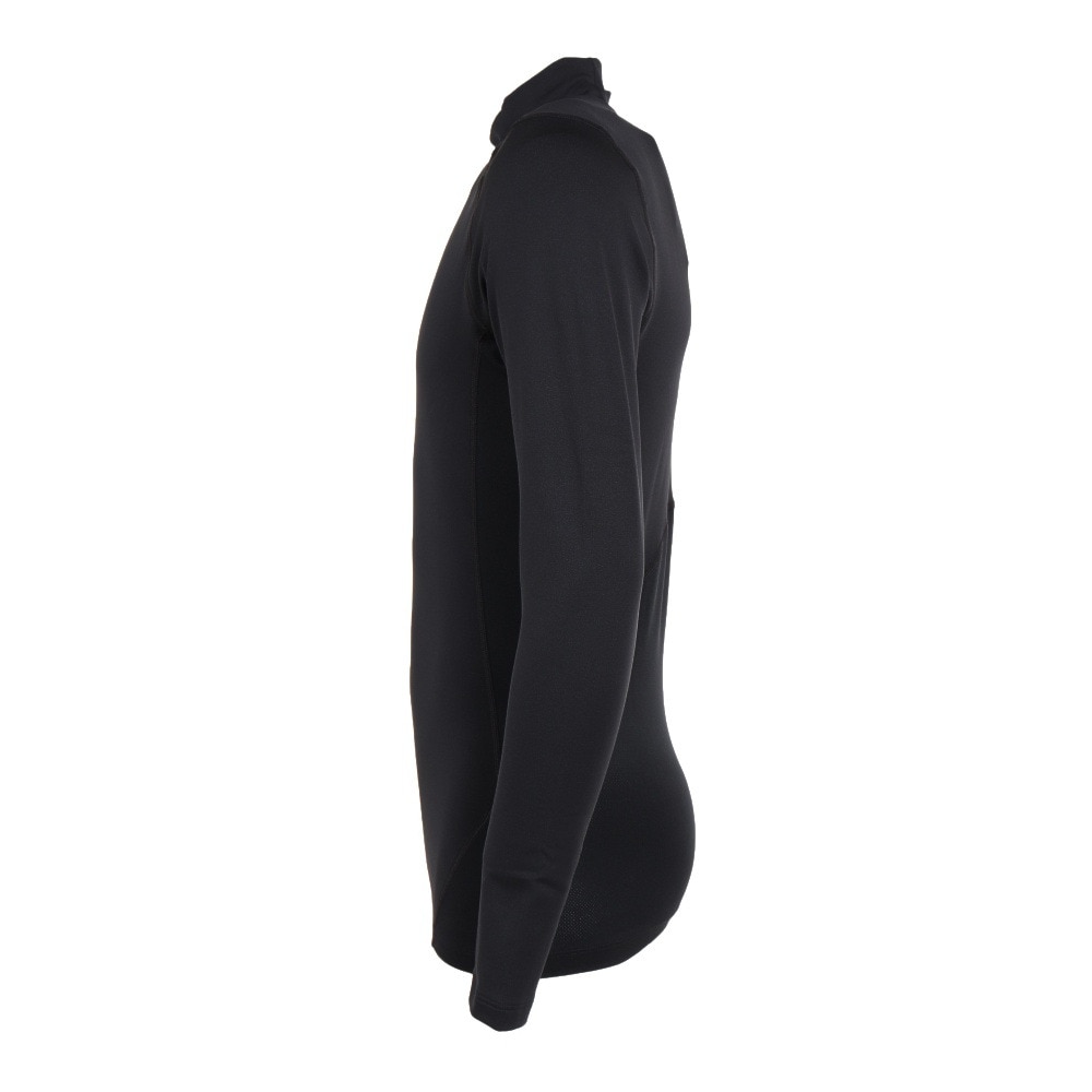 アンダーアーマー（UNDER ARMOUR）（メンズ）着圧 長袖 コンプレッション 冬用 コールドギアアーマー モックシャツ 1366072 001 速乾
