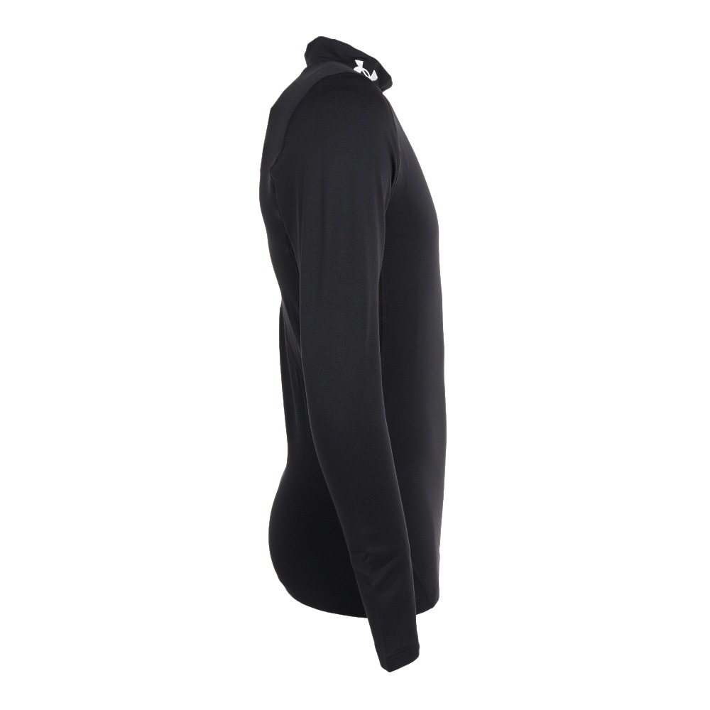 アンダーアーマー（UNDER ARMOUR）（メンズ）着圧 長袖 コンプレッション 冬用 コールドギアアーマー モックシャツ 1366072 001 速乾