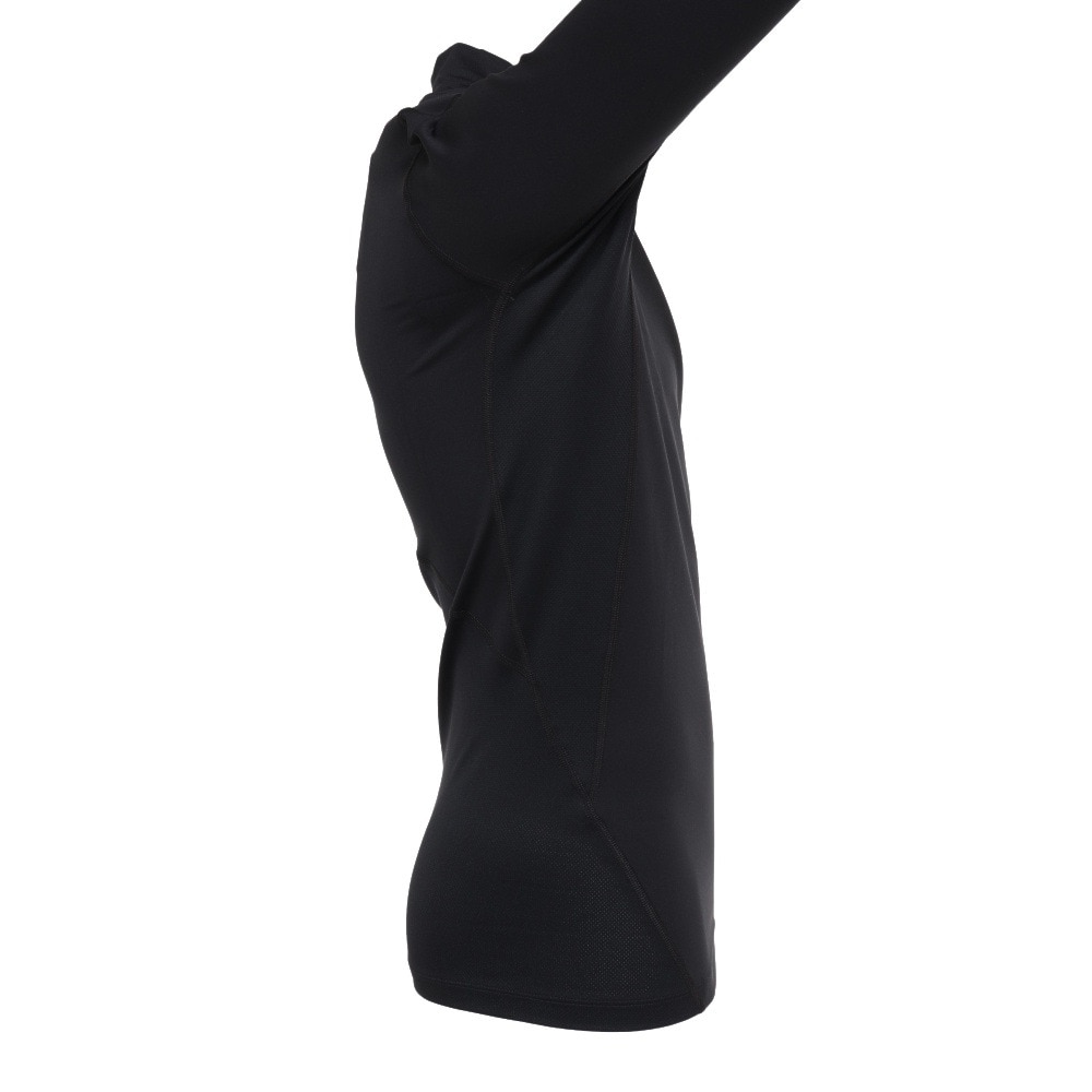 アンダーアーマー（UNDER ARMOUR）（メンズ）着圧 長袖 コンプレッション 冬用 コールドギアアーマー モックシャツ 1366072 001 速乾