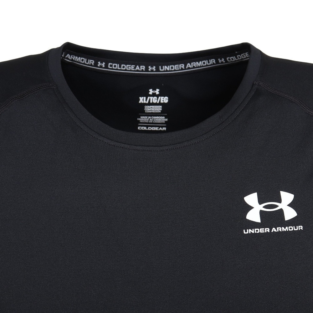 アンダーアーマー（UNDER ARMOUR）（メンズ）長袖Tシャツ メンズ 着圧 コールドギアアーマー クルーシャツ 1375528 001 速乾