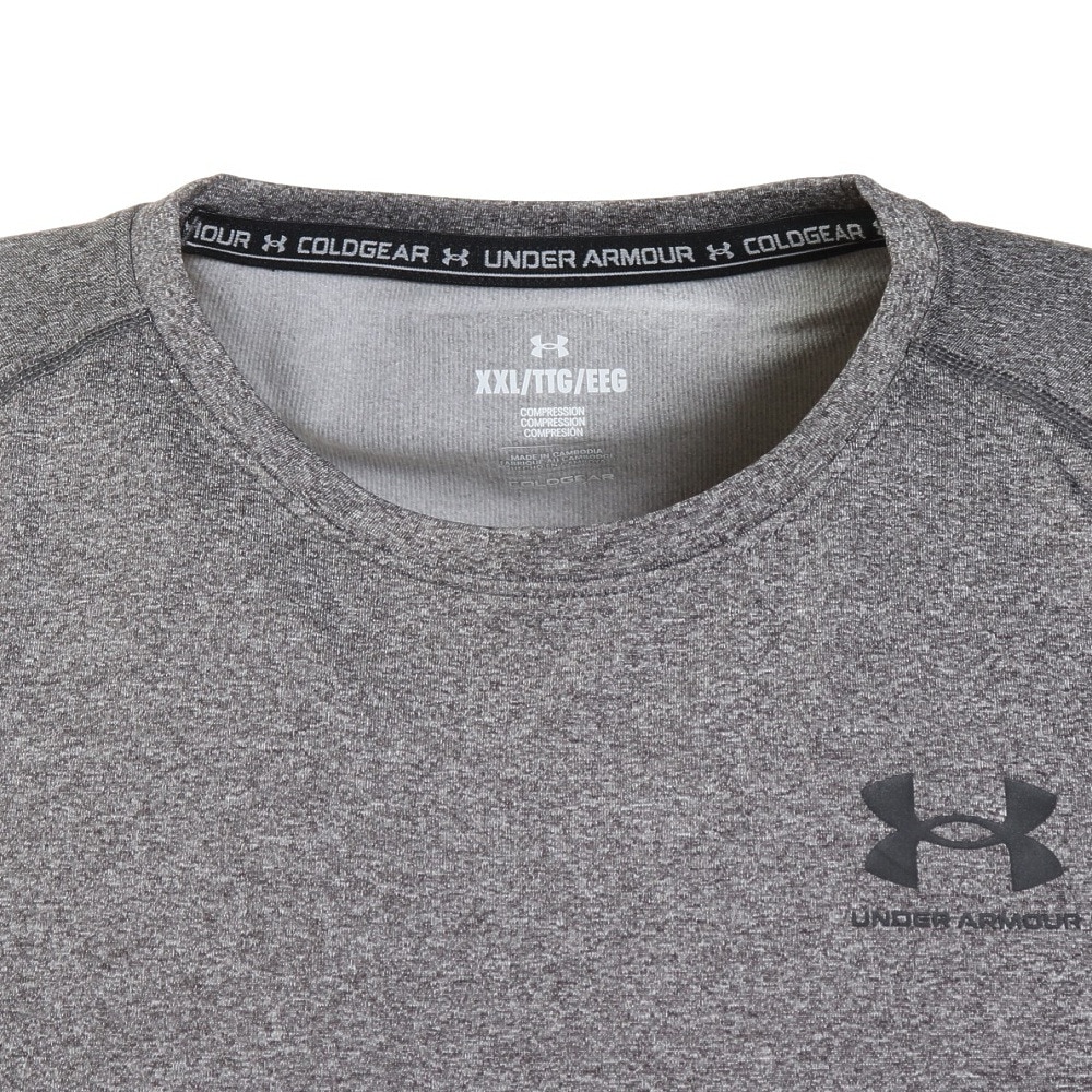 アンダーアーマー（UNDER ARMOUR）（メンズ）長袖Tシャツ メンズ 着圧 コールドギアアーマー クルーシャツ 1375528 019 速乾