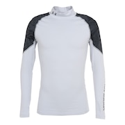 アンダーアーマー（UNDER ARMOUR）（メンズ）着圧 長袖 コールドギアアーマー モック ノベルティ シャツ 1375530 014