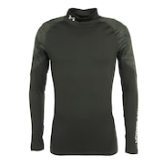 アンダーアーマー(UNDER ARMOUR)(メンズ)着圧 長袖 コールドギアアーマー モック ノベルティ シャツ 1375530 310 速乾