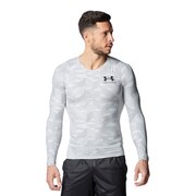 アンダーアーマー(UNDER ARMOUR)(メンズ)長袖シャツ メンズ アイソチル コンプレッション 1378346 014 冷感 速乾 ヒートギア(夏向け)