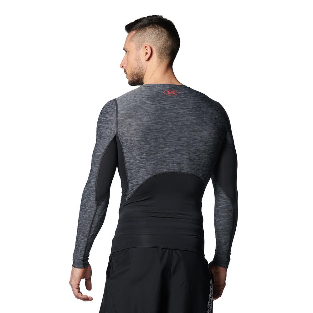 アンダーアーマー（UNDER ARMOUR）（メンズ）長袖 UA ヒートギア(夏向け) ロングスリーブ ノベルティ 1378352 035