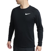 ナイキ（NIKE）（メンズ）長袖Tシャツ メンズ ナイキプロ ワーム クルー DQ5449-010 ブラック ドライフィット 速乾