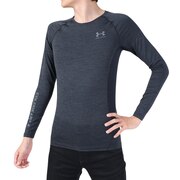 アンダーアーマー(UNDER ARMOUR)(メンズ)コールドギアアーマー コンプレッション ツイスト クルーシャツ1381354 001