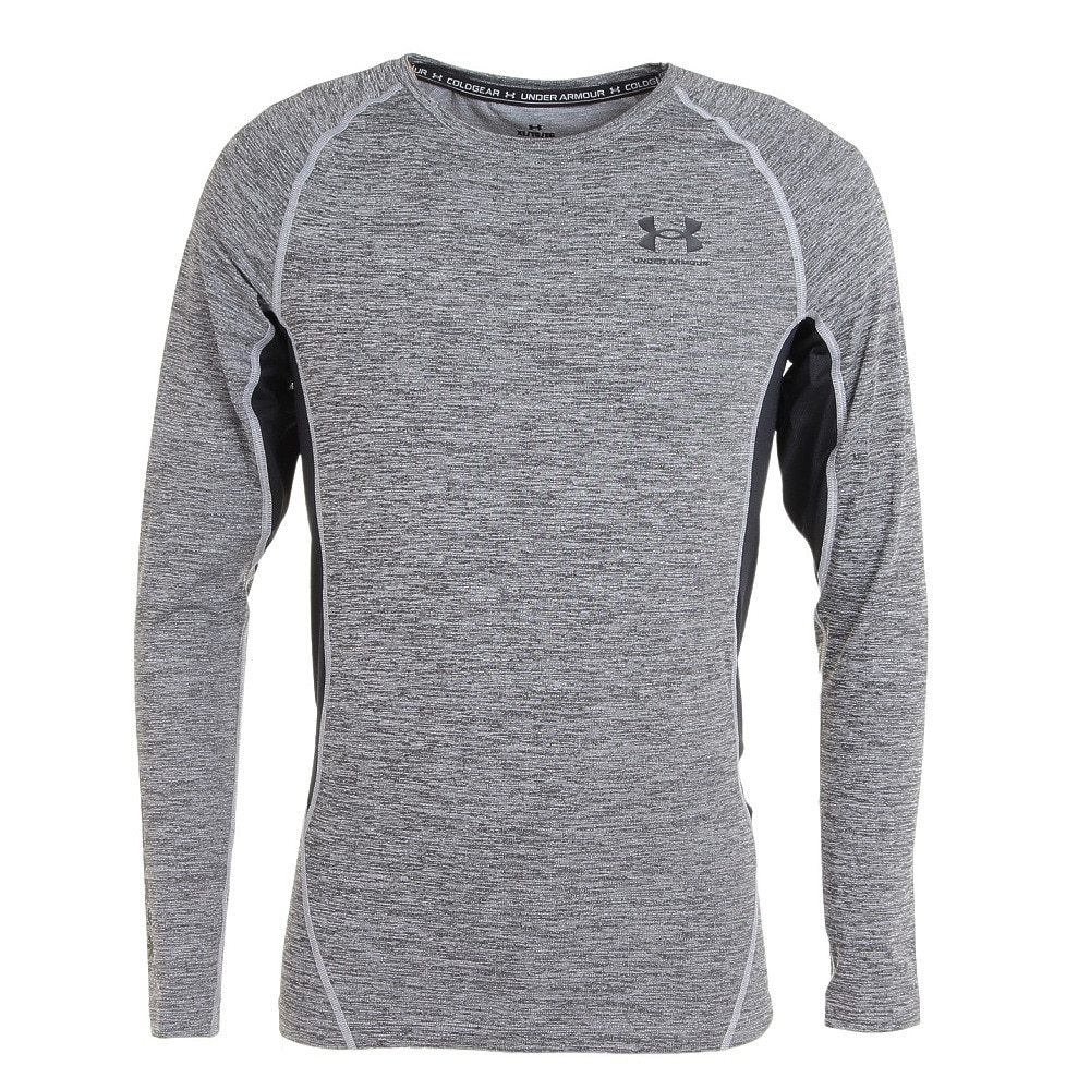 アンダーアーマー（UNDER ARMOUR）（メンズ）コールドギアアーマー コンプレッション ツイスト クルーシャツ 1381354 011