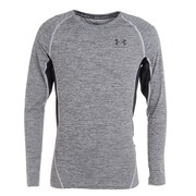 アンダーアーマー(UNDER ARMOUR)(メンズ)コールドギアアーマー コンプレッション ツイスト クルーシャツ 1381354 011