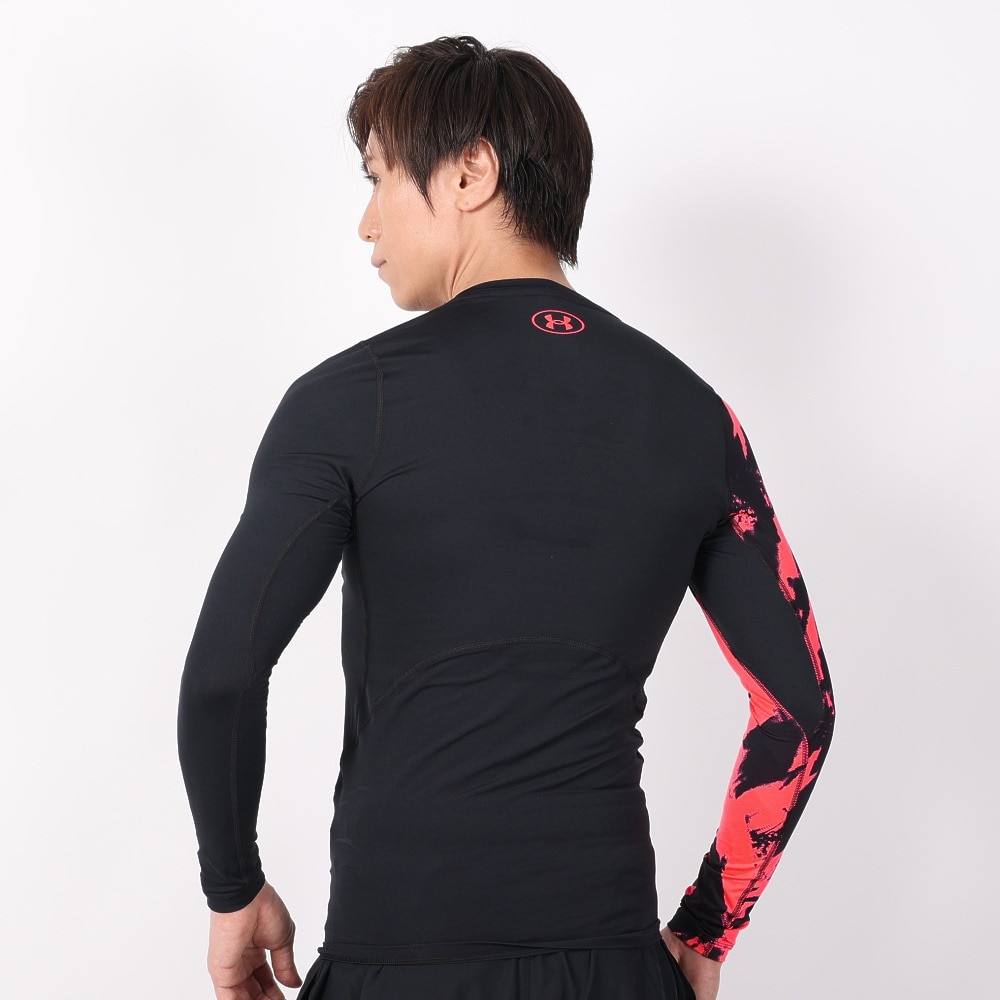 アンダーアーマー（UNDER ARMOUR）（メンズ）長袖シャツ メンズ ヒートギアアーマー コンプレッション  1381355 002