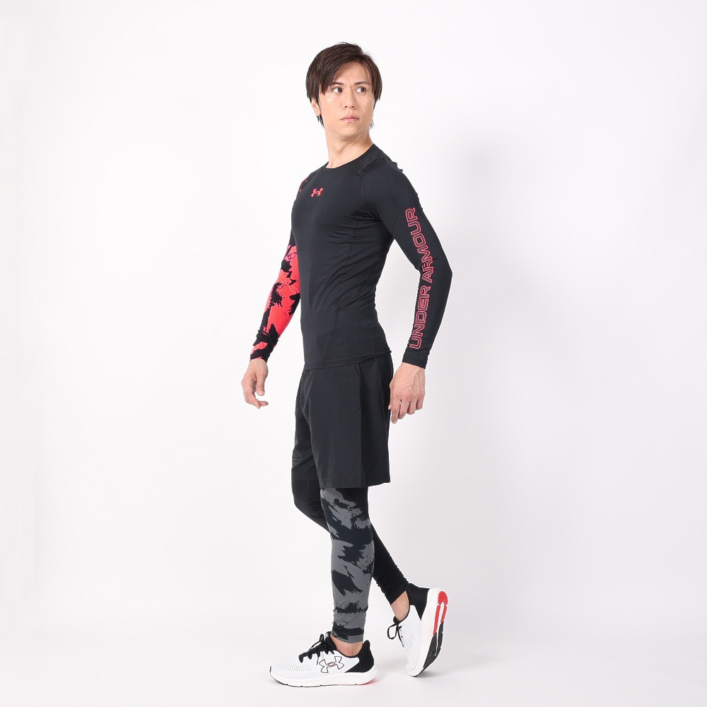 アンダーアーマー（UNDER ARMOUR）（メンズ）長袖シャツ メンズ ヒートギアアーマー コンプレッション  1381355 002