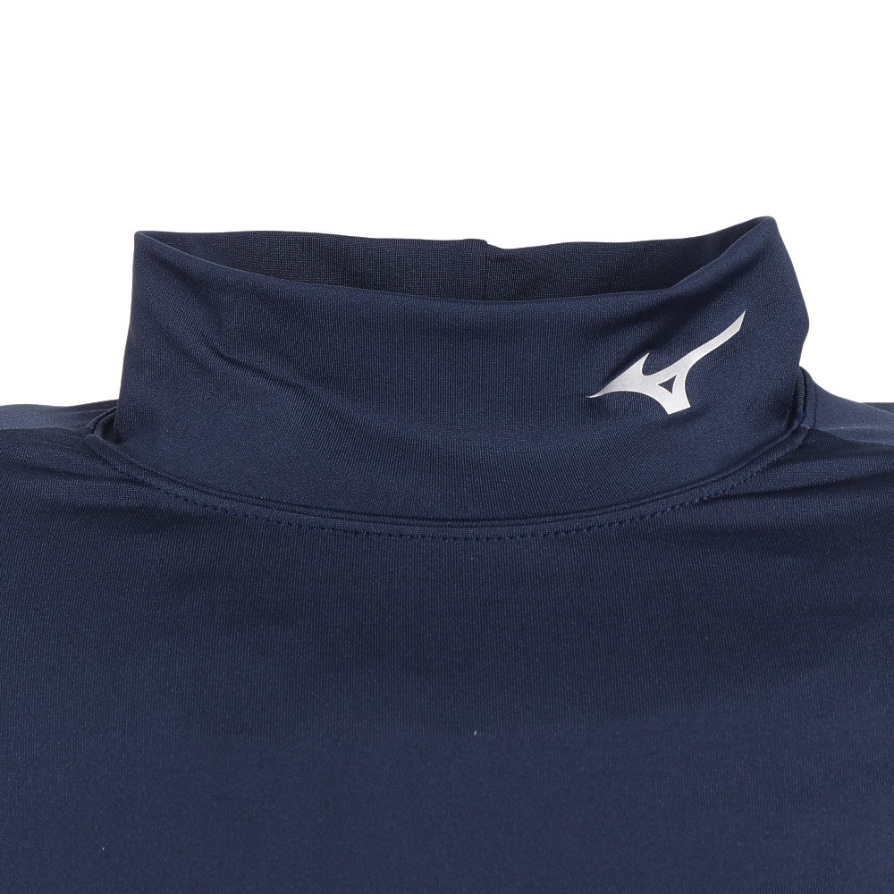 ミズノ（MIZUNO）（メンズ）長袖シャツ メンズ バイオギアシャツ ハイネック 32MA115014