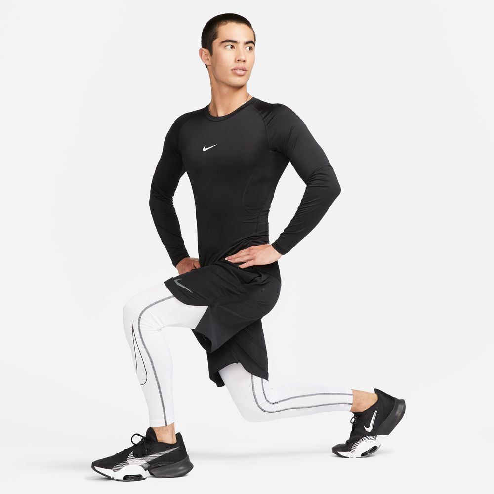 ナイキ（NIKE）（メンズ）長袖シャツ メンズ ドライフィット タイト フィットネストップ FB7920-010