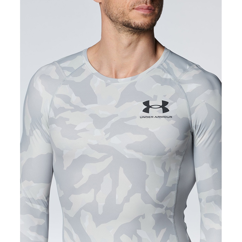 アンダーアーマー（UNDER ARMOUR）（メンズ）アイソチル コンプレッション ノベルティ ロングスリーブ シャツ 1384786 011