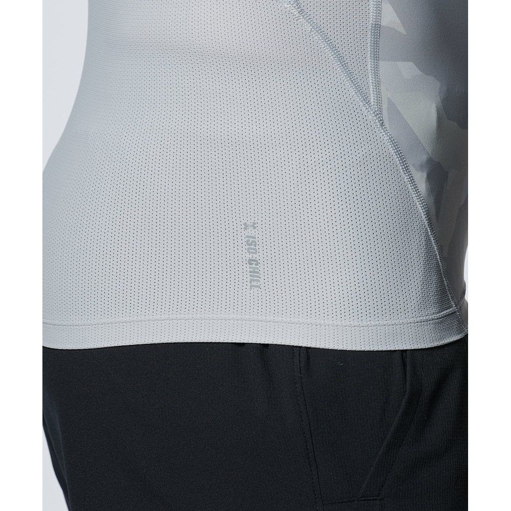 アンダーアーマー（UNDER ARMOUR）（メンズ）長袖 ストレッチ 抗菌防臭 アイソチル コンプレッション ノベルティ ロングスリーブ シャツ 1384786 011