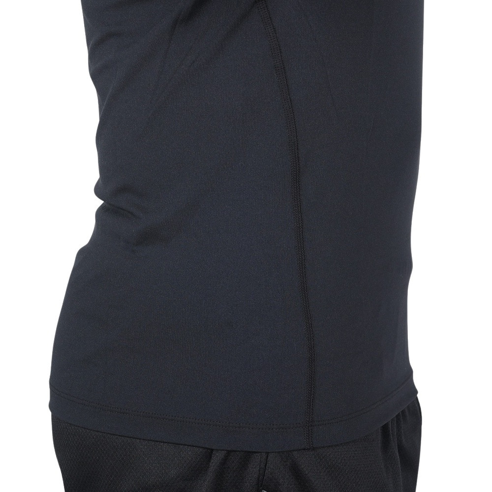アンダーアーマー（UNDER ARMOUR）（メンズ）長袖 速乾 ストレッチ 抗菌防臭 uv ネイビー ヒートギア フィッティド ロングスリーブシャツ 1387940 011