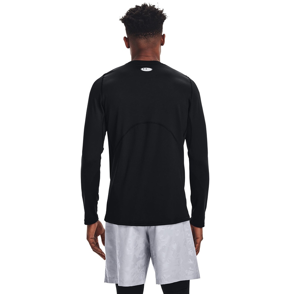 アンダーアーマー（UNDER ARMOUR）（メンズ）コールドギアアーマー フィッティド ロングスリーブ クルーネック シャツ 1366068 001