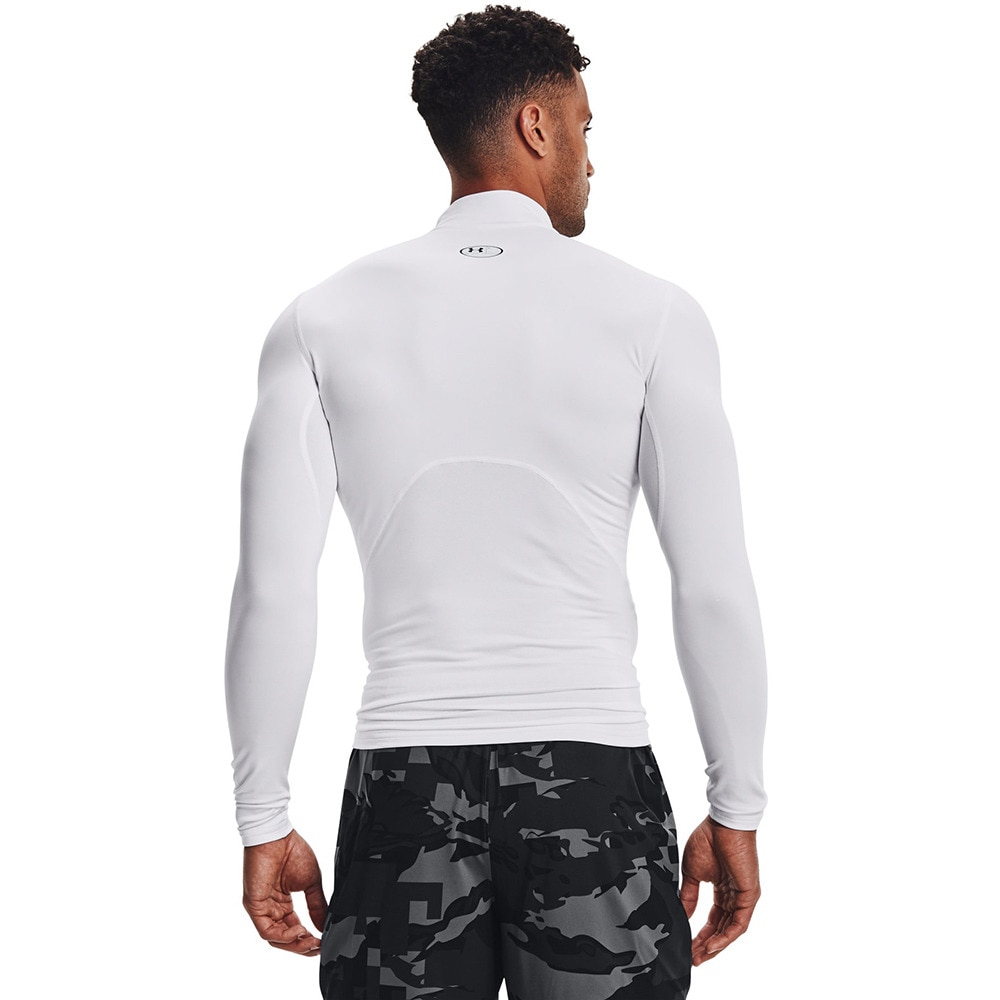 アンダーアーマー（UNDER ARMOUR）（メンズ）コールドギアアーマー コンプレッション ロングスリーブ モックネック シャツ 1366072 100