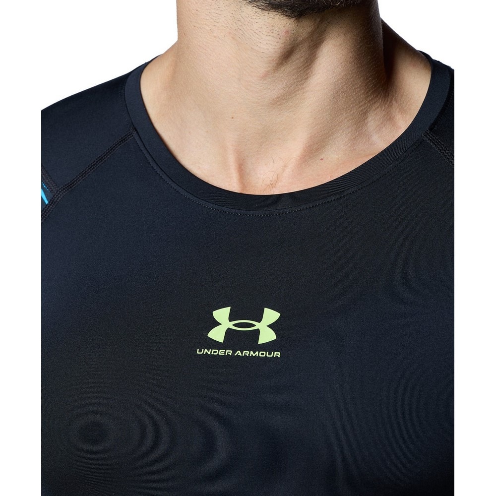 アンダーアーマー（UNDER ARMOUR）（メンズ）ヒートギアアーマー ノベルティ 長袖シャツ 1388213 002