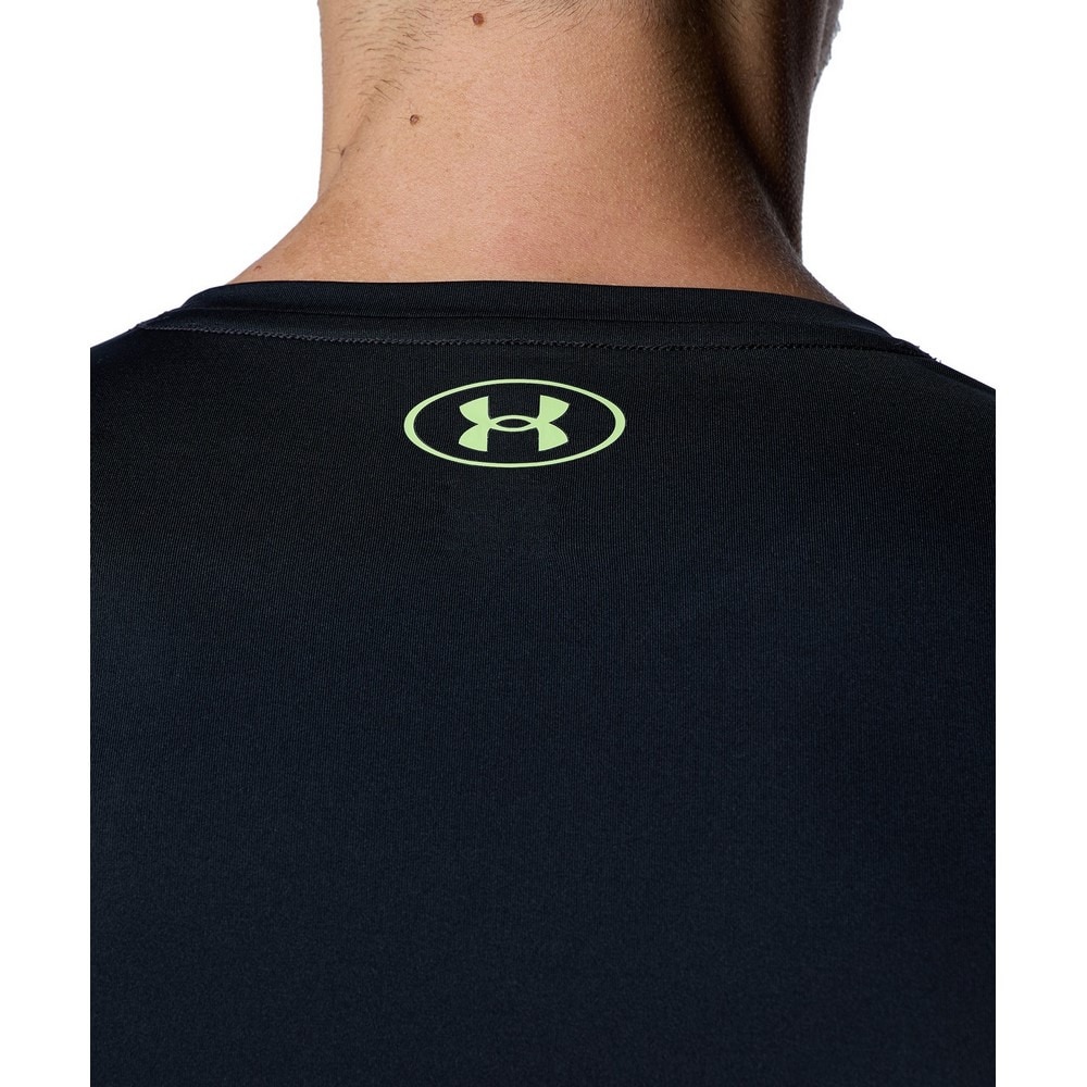 アンダーアーマー（UNDER ARMOUR）（メンズ）ヒートギアアーマー ノベルティ 長袖シャツ 1388213 002