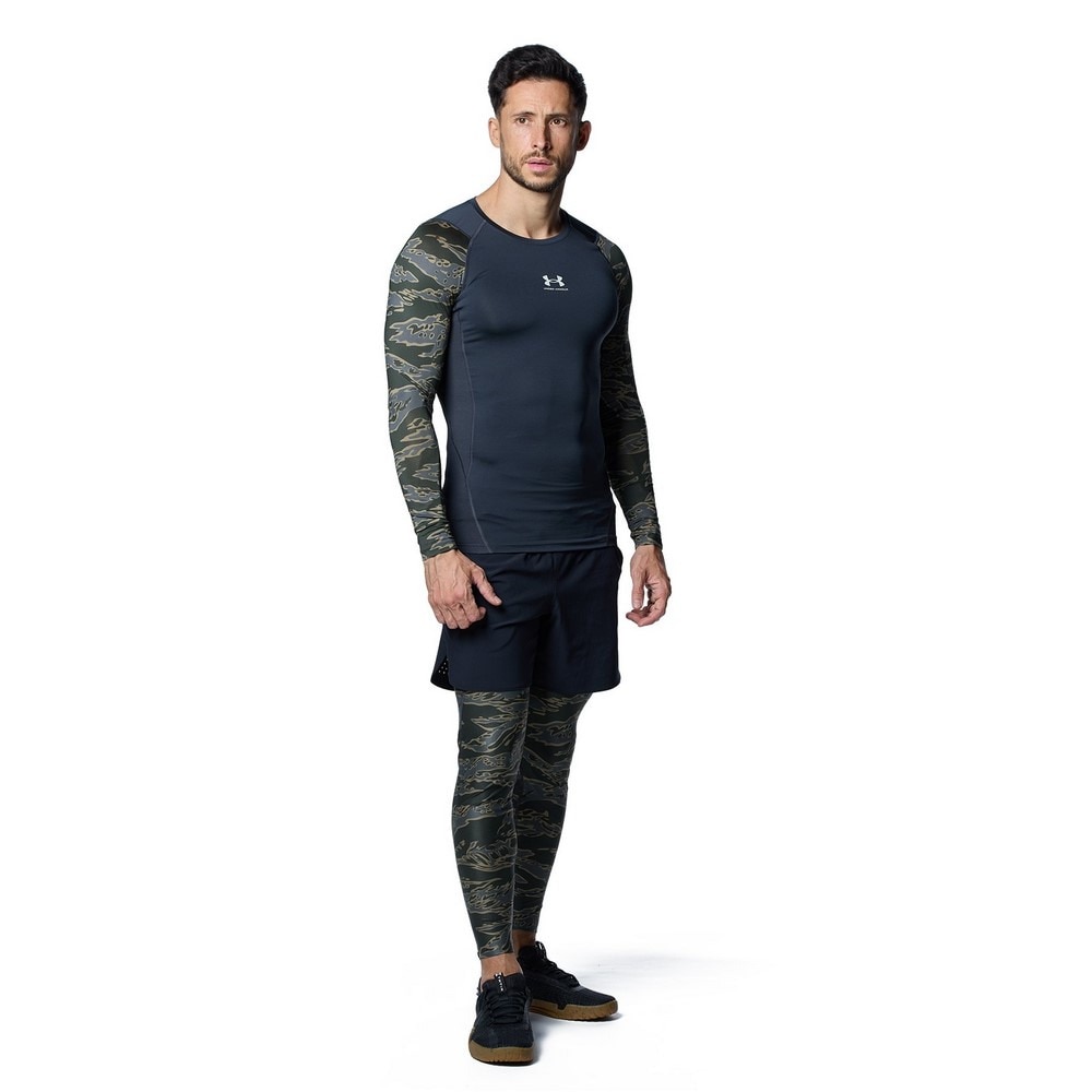 アンダーアーマー（UNDER ARMOUR）（メンズ）ヒートギアアーマー ノベルティ 長袖シャツ 1388213 016
