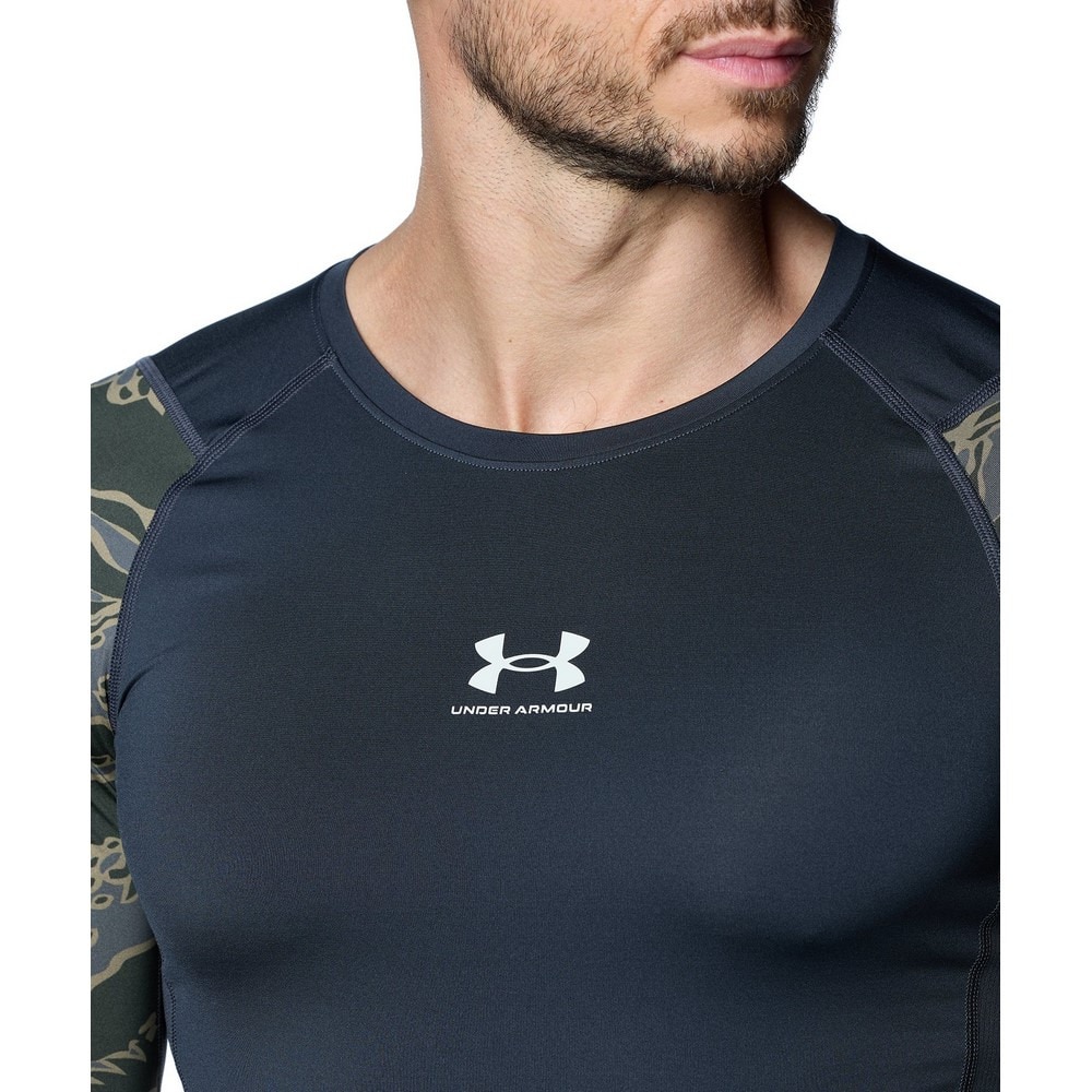 アンダーアーマー（UNDER ARMOUR）（メンズ）ヒートギアアーマー ノベルティ 長袖シャツ 1388213 016