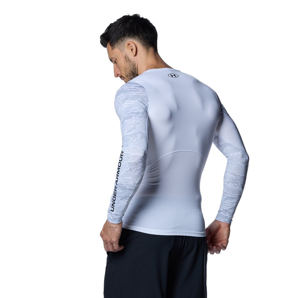 アンダーアーマー（UNDER ARMOUR）（メンズ）ヒートギアアーマー ノベルティ 長袖シャツ 1388213 100