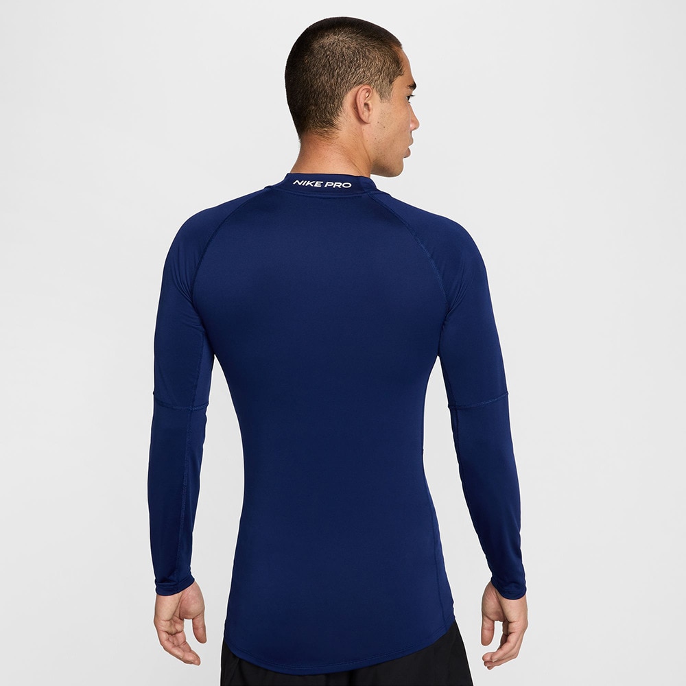 ナイキ（NIKE）（メンズ）ナイキ プロドライフィット フィットネス モックネック ロングスリーブ トップ FB7909-492