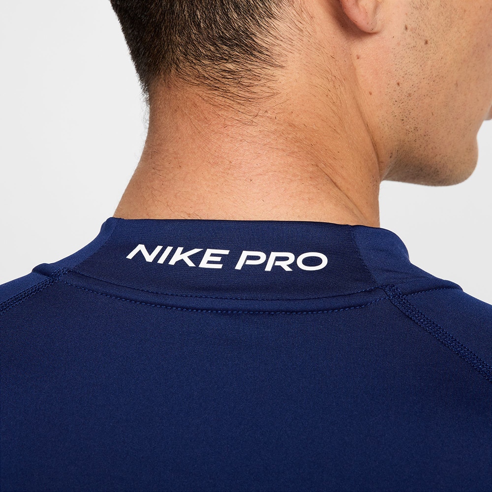ナイキ（NIKE）（メンズ）ナイキ プロドライフィット フィットネス モックネック ロングスリーブ トップ FB7909-492