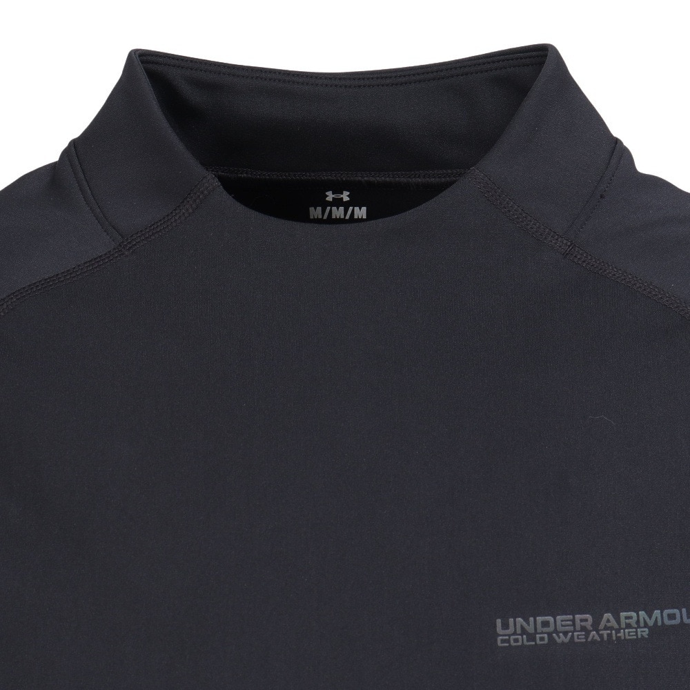 アンダーアーマー（UNDER ARMOUR）（メンズ）コールドウェザー プロ ロングスリーブ モックネック シャツ 6007387 001